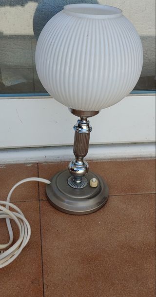 Lampara mesa vintage años 50