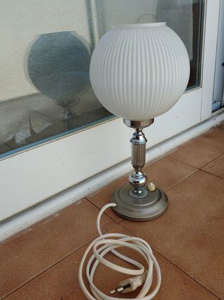 Lampara mesa vintage años 50