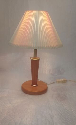Lampara mesa vintage años 50