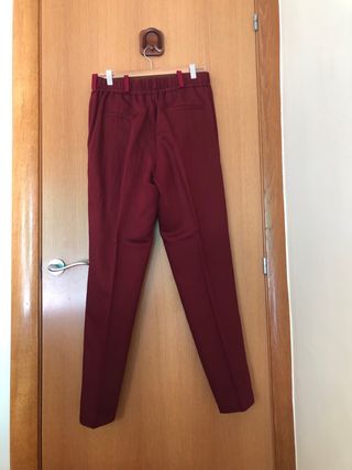 Pantalones bordo Massimo Dutti 40/L