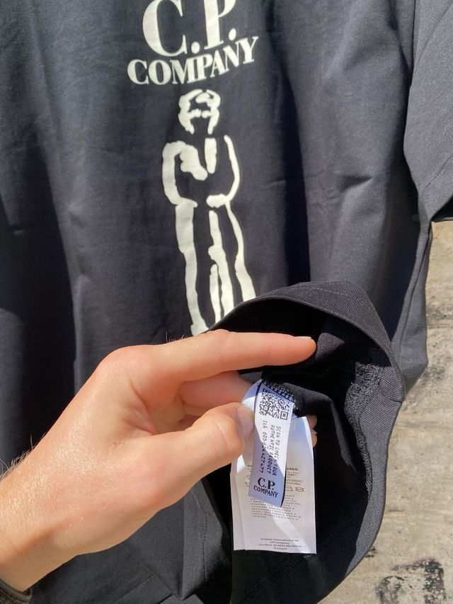 “EXCLUSIVA” Camiseta C.P. Company negra - Talla M
