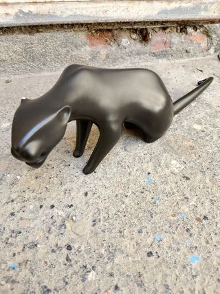 Statuette anni 60 pantera  cavallo repubblica Ceca