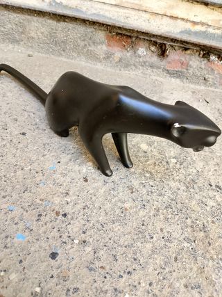 Statuette anni 60 pantera  cavallo repubblica Ceca