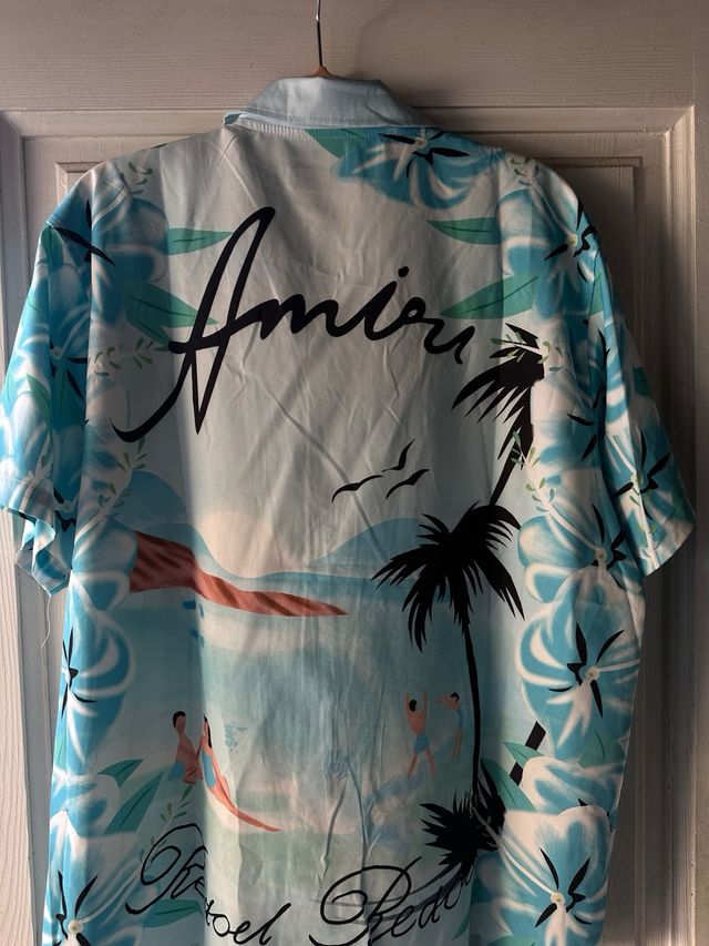 Camisa y pantalon Amiri - Azul y Blanca