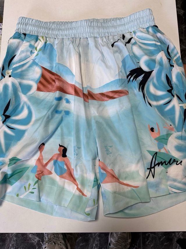 Camisa y pantalon Amiri - Azul y Blanca