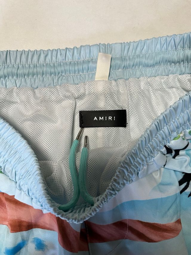 Camisa y pantalon Amiri - Azul y Blanca