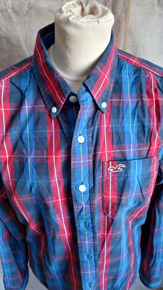 Camisa Hollister cuadros M