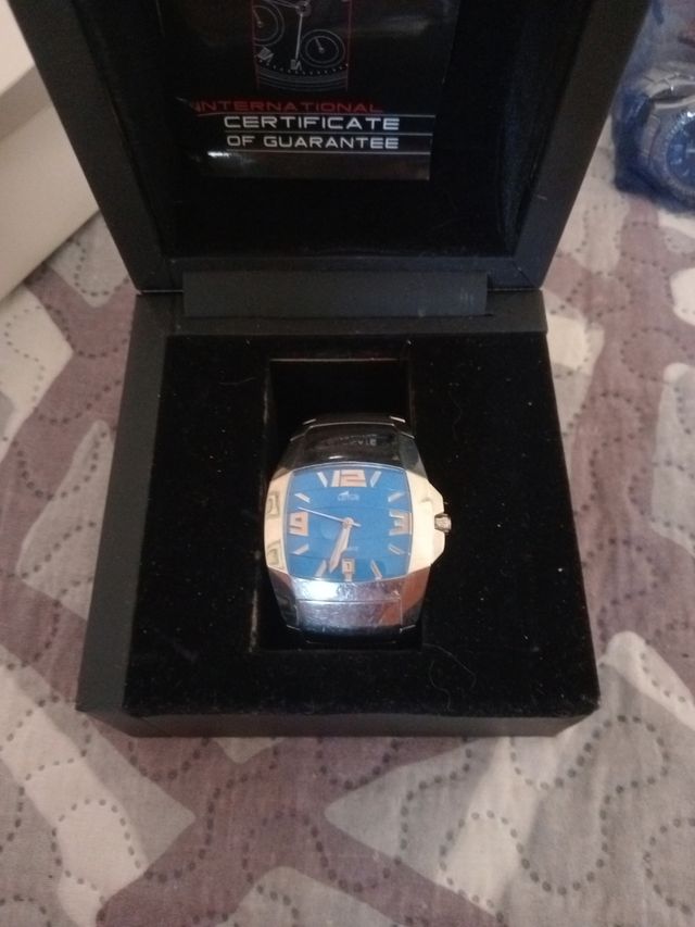 Orologio da donna Lotus blu argento