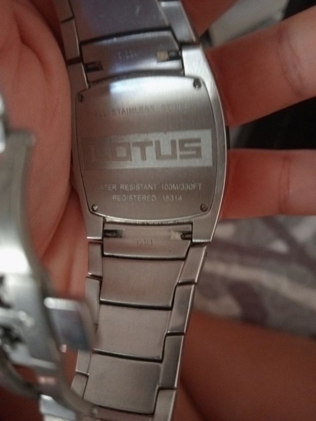 Orologio da donna Lotus blu argento