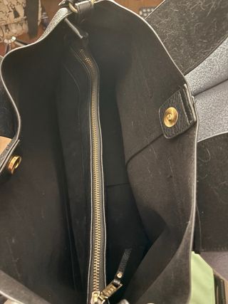 Bolso Misako negro con flecos