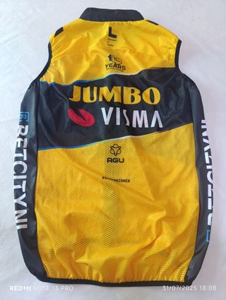 Chaleco ciclismo Jumbo Visma M