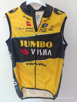 Chaleco ciclismo Jumbo Visma M