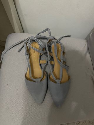 Scarpe Azzurre Lacci - Eleganti