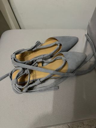 Scarpe Azzurre Lacci - Eleganti