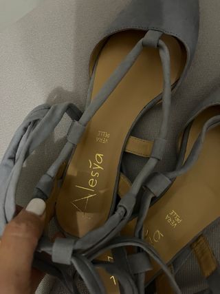 Scarpe Azzurre Lacci - Eleganti