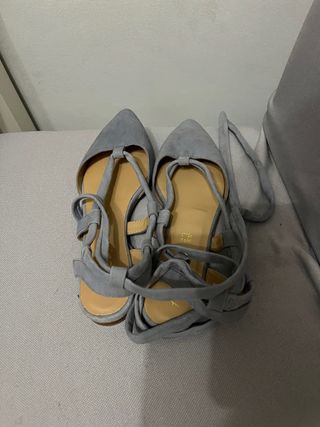 Scarpe Azzurre Lacci - Eleganti