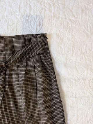 Pantalón Cuadra Zara M