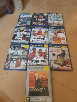 Pack (PlayStation 2) todos 5€cada uno 2.50€