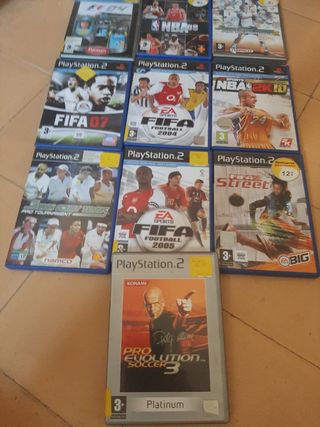 Pack (PlayStation 2) todos 5€cada uno 2.50€