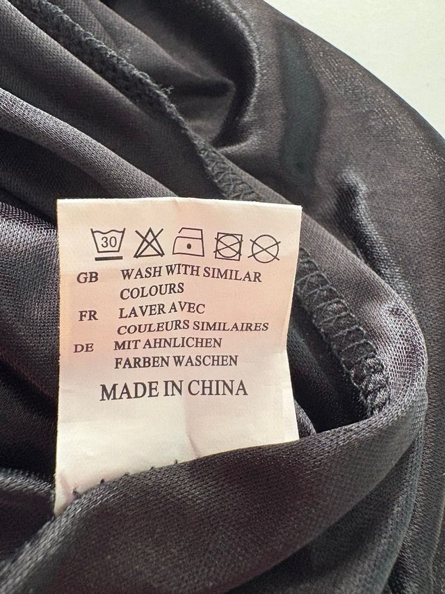 Vestido largo estampado tigre