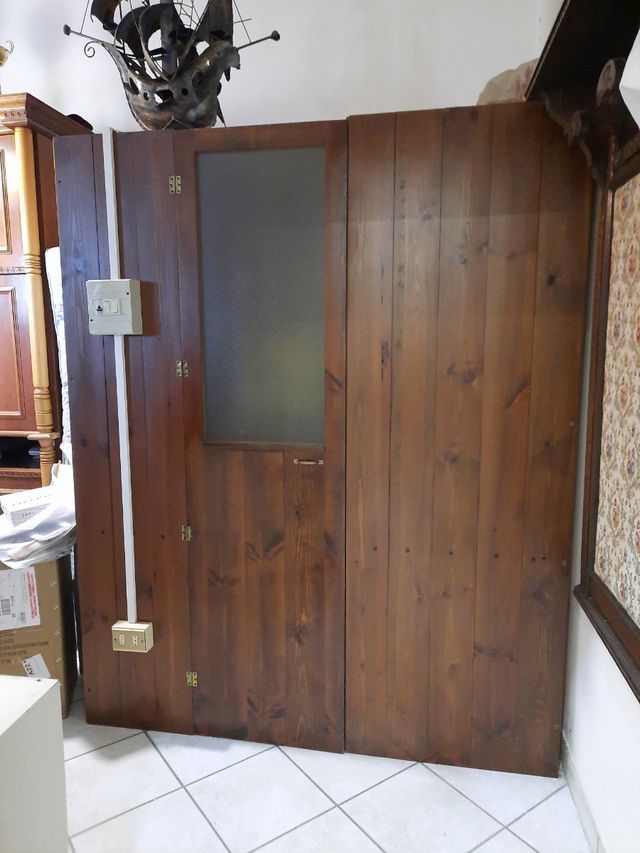 Sauna in legno massello L.160 x P.110 x H.198