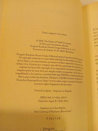 Todo fluye. (Novela històrica)
