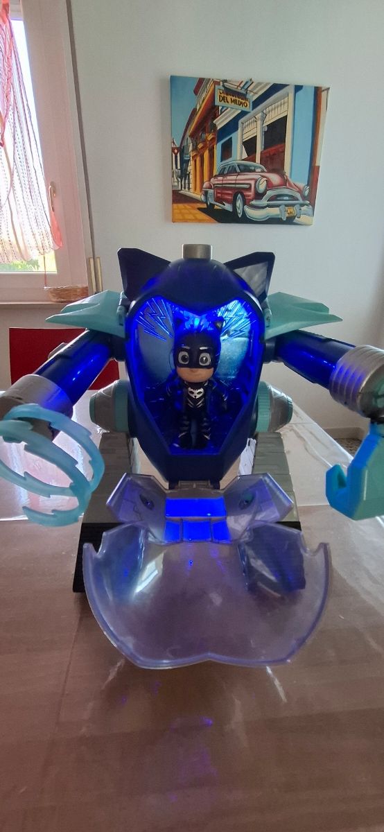 Robot PJ Masks + 3 personaggi