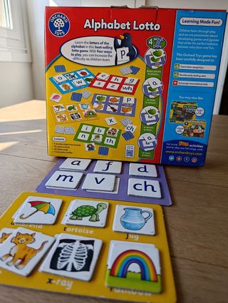 Lotería alfabeto Orchard Toys