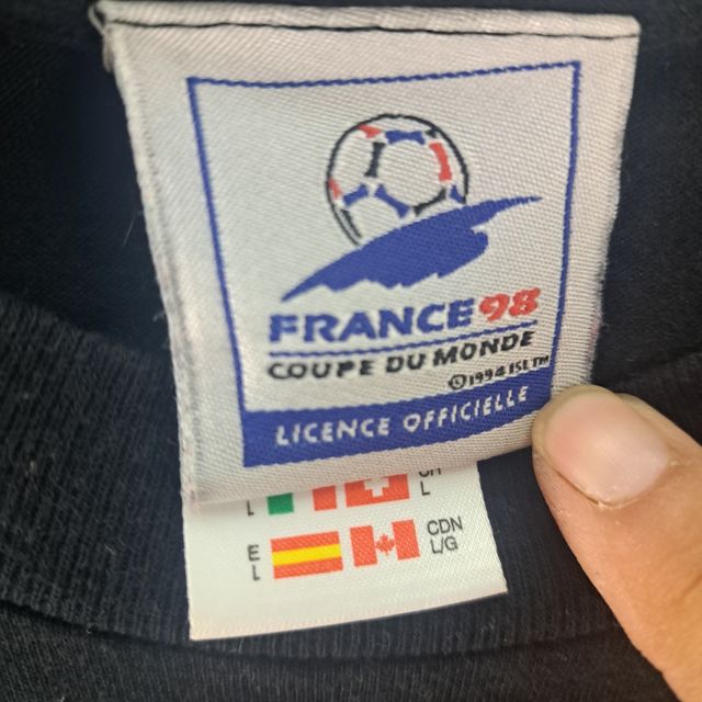 Camiseta Francia 98 Mundial L Adidas