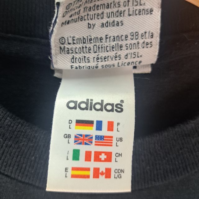 Camiseta Francia 98 Mundial L Adidas