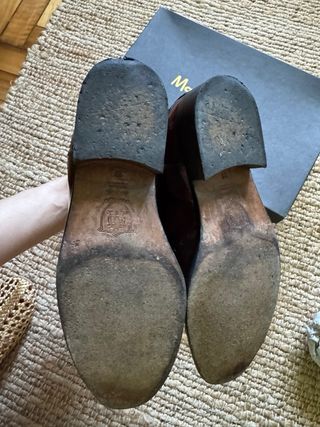 Botines Massimo Dutti burdeos