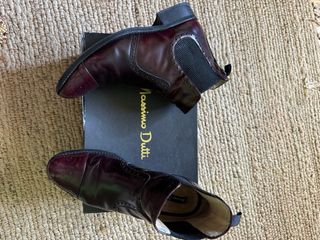 Botines Massimo Dutti burdeos