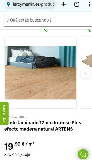 Suelo laminado 12mm ARTENS