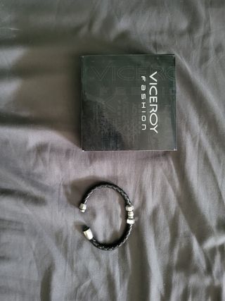 Pulsera Viceroy - Negra y Plata