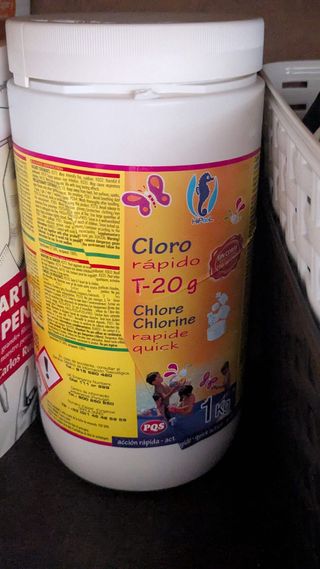 HiPool Cloro rápido T-20g - 1kg