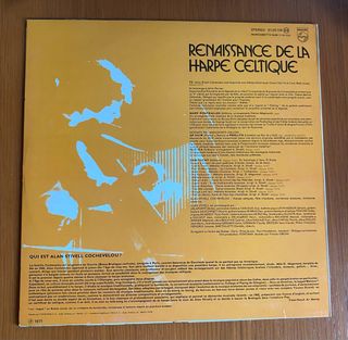 Vinilo Alan Stivell RENAISSANCE DE LA HARPE CELTIQ