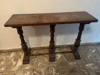 Mesa entrada madera
