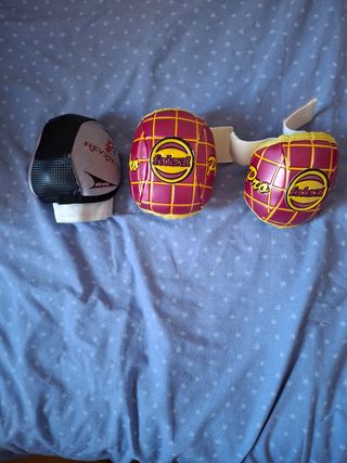 Rodilleras Hockey Federal Pro y revertec