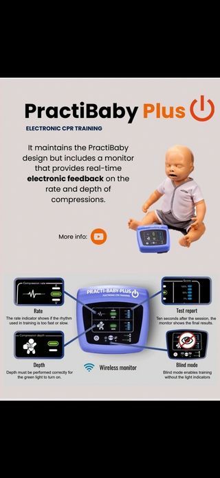 Maniquí RCP bebé Practi-Baby PLUS NUEVO