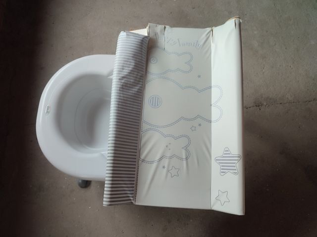 Bañera+cambiador bebé