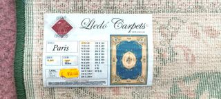 Alfombras Paris 801 - Verde (2 unidades)