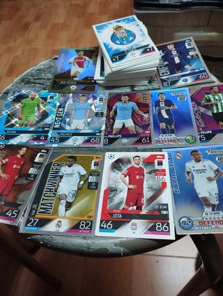 Cromos Champions League: Vinicius Jr, Jota, 