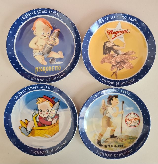 Piatti da degustazione Negroni vintage (4)