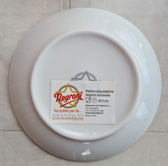 Piatti da degustazione Negroni vintage (4)