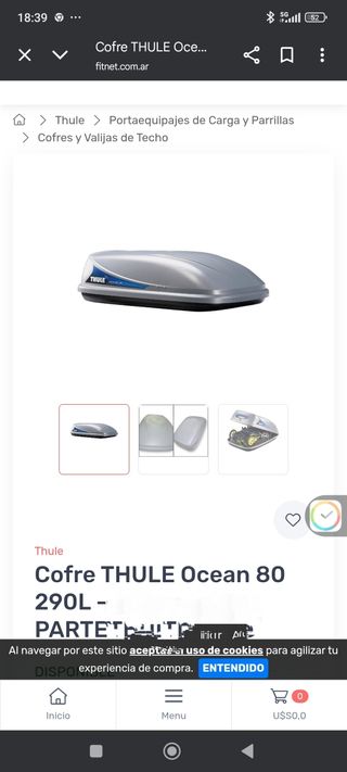 Cofre Thule Ocean 80 - 290L