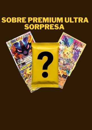 Sobre Premium Ultra Sorpresa Pokemon