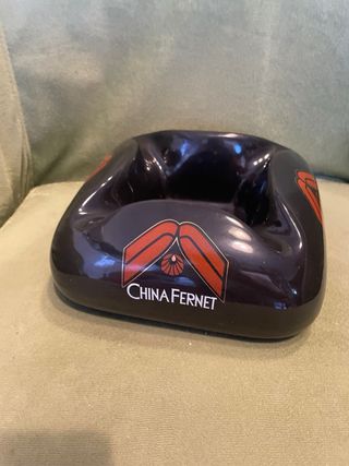 Posacenere Fernet China vintage ashtray pubblicita