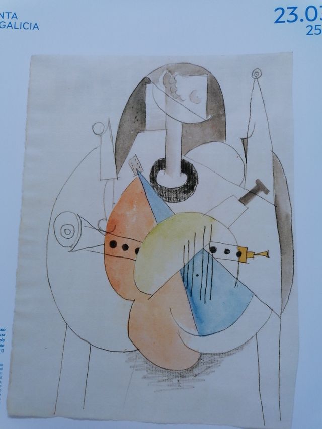 ARTE. DIBUJO X. PICASSO. CARTEL