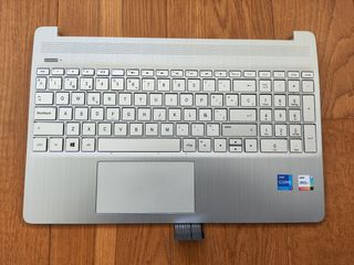 Tapa y Teclado HP 15s-fq2014ns Plata
