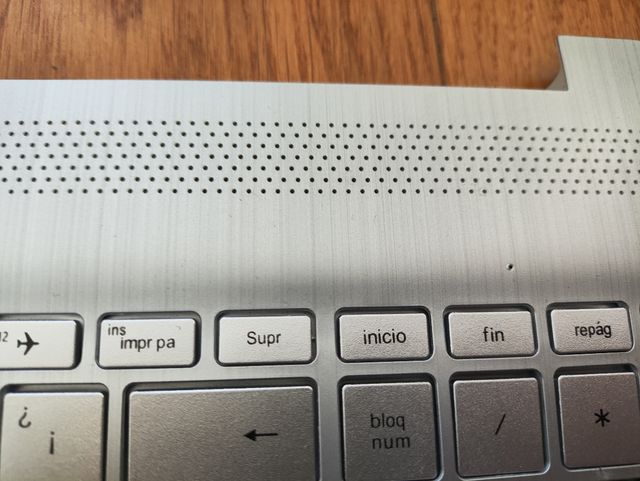 Tapa y Teclado HP 15s-fq2014ns Plata